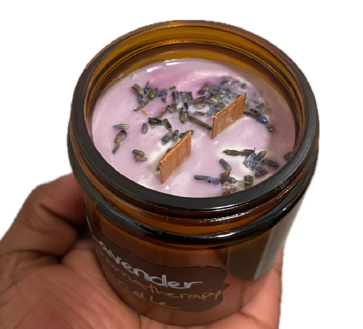 Aromatherapy Candle + Herbs