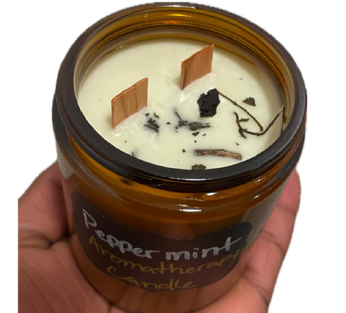 Aromatherapy Candle + Herbs